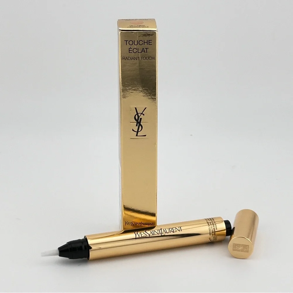 🆕 YVES SAINT LAURENT Touche Éclat Radiant Touch in 4 Luminous Gold NIB